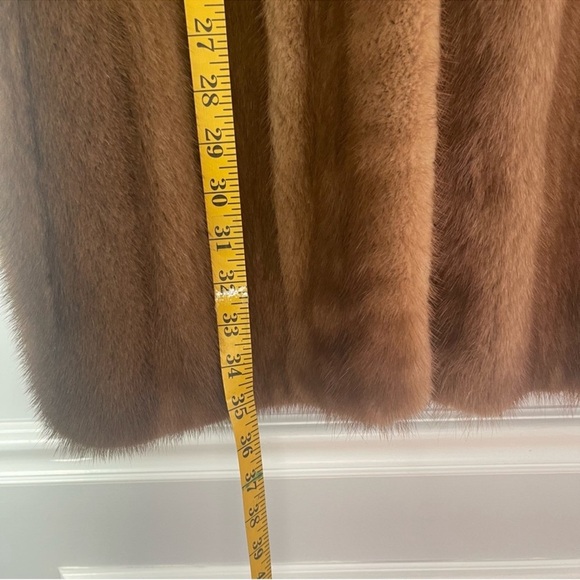 Vintage Beautiful Mid Length Golden Mink Size 42 - Picture 15 of 15